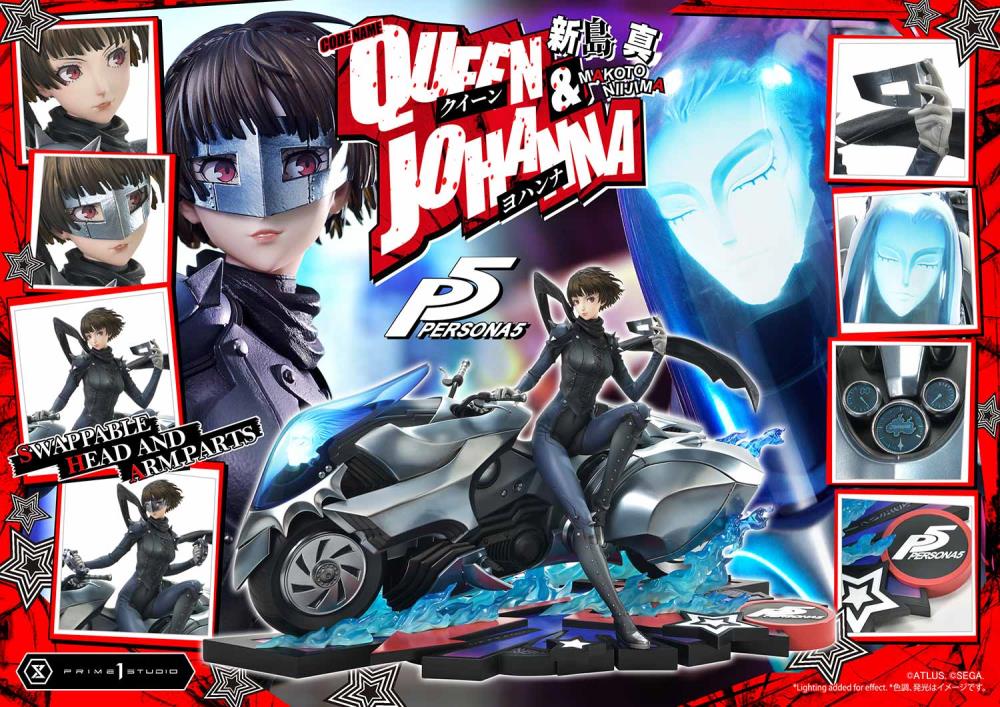 Persona 5 Premium Masterline Makoto Niijima "Queen" & Johanna 1/4 Scale Limited Edition Statue Gallery Image 62