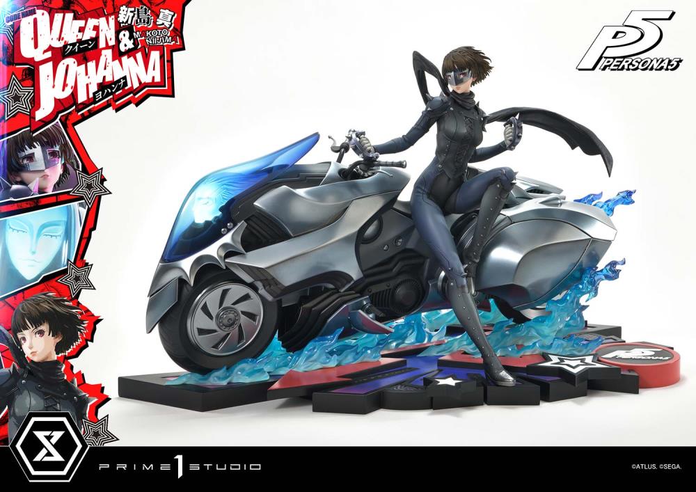 Persona 5 Premium Masterline Makoto Niijima "Queen" & Johanna 1/4 Scale Limited Edition Statue Gallery Image 7