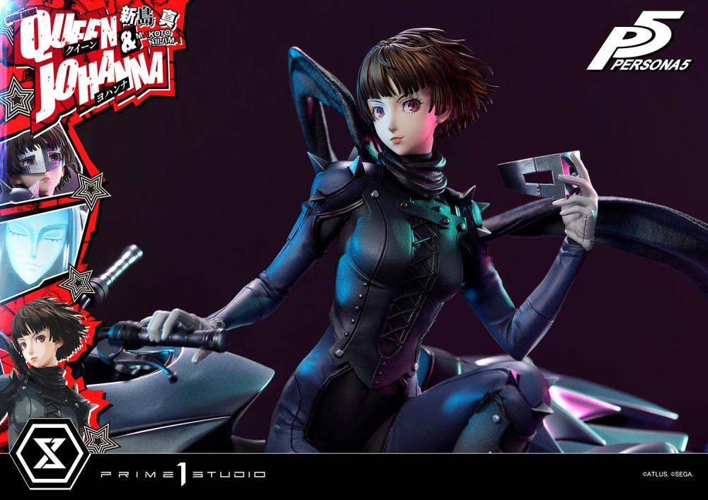 Persona 5 Premium Masterline Makoto Niijima "Queen" & Johanna 1/4 Scale Limited Edition Statue Gallery Image 39