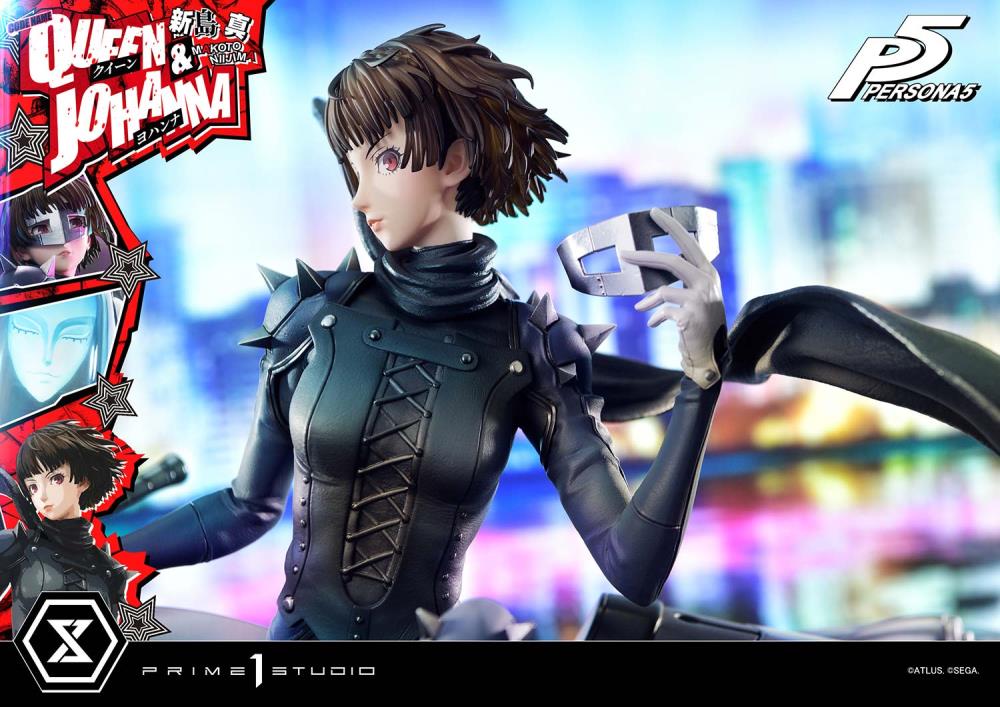 Persona 5 Premium Masterline Makoto Niijima "Queen" & Johanna 1/4 Scale Limited Edition Statue Gallery Image 56
