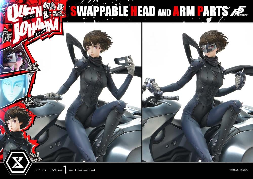 Persona 5 Premium Masterline Makoto Niijima "Queen" & Johanna 1/4 Scale Limited Edition Statue Gallery Image 34