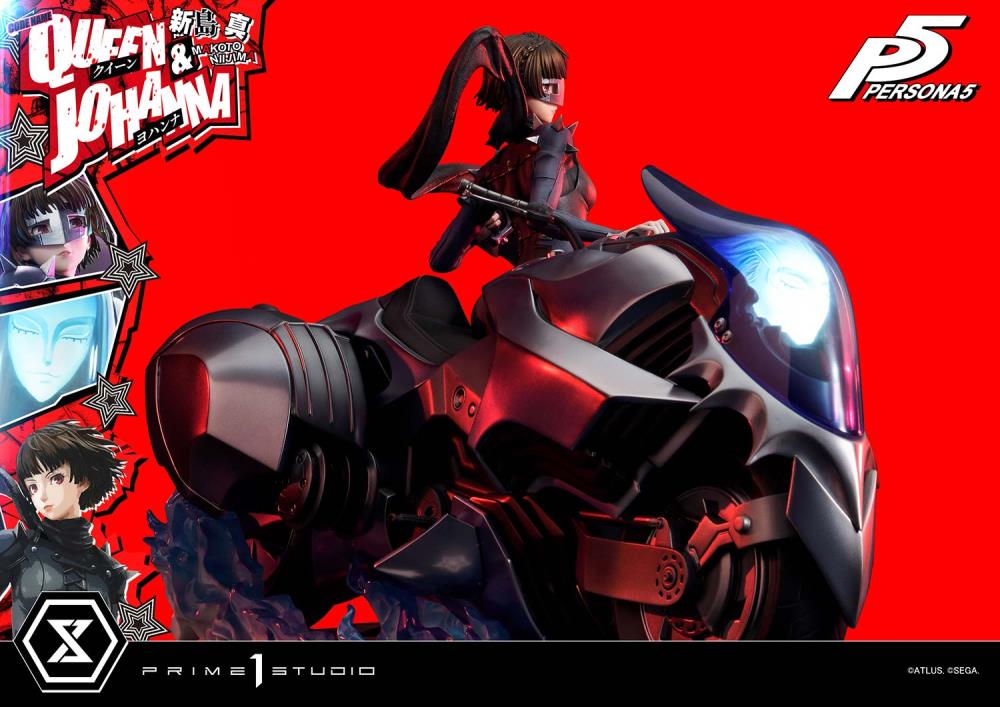 Persona 5 Premium Masterline Makoto Niijima "Queen" & Johanna 1/4 Scale Limited Edition Statue Gallery Image 48