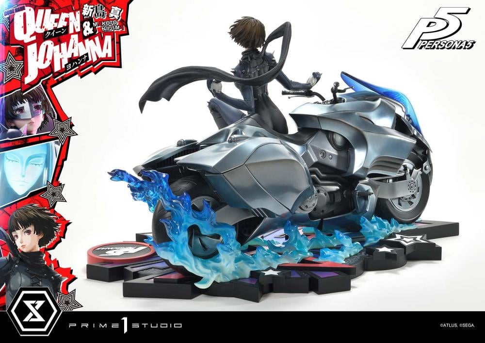 Persona 5 Premium Masterline Makoto Niijima "Queen" & Johanna 1/4 Scale Limited Edition Statue Gallery Image 9