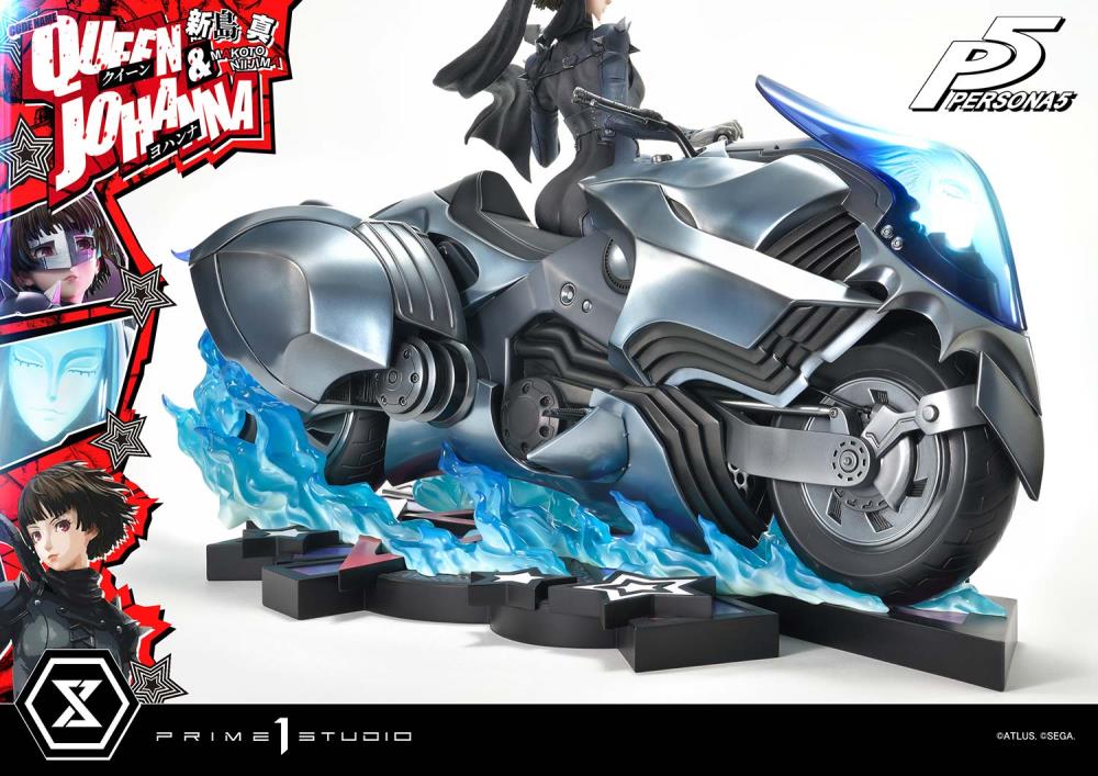 Persona 5 Premium Masterline Makoto Niijima "Queen" & Johanna 1/4 Scale Limited Edition Statue (With Bonus) Gallery Image 43