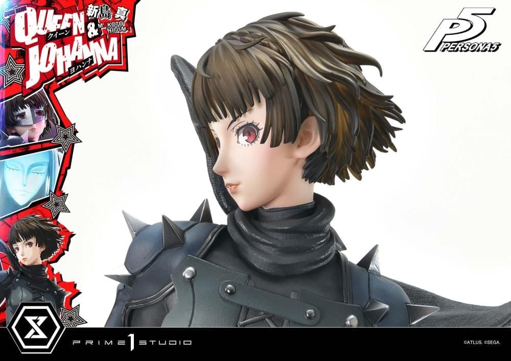 Persona 5 Premium Masterline Makoto Niijima "Queen" & Johanna 1/4 Scale Limited Edition Statue (With Bonus) Gallery Image 32