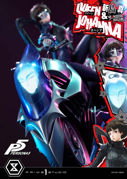 Persona 5 Premium Masterline Makoto Niijima "Queen" & Johanna 1/4 Scale Limited Edition Statue (With Bonus) Gallery Image 64