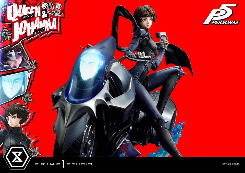 Persona 5 Premium Masterline Makoto Niijima "Queen" & Johanna 1/4 Scale Limited Edition Statue (With Bonus) Gallery Image 68