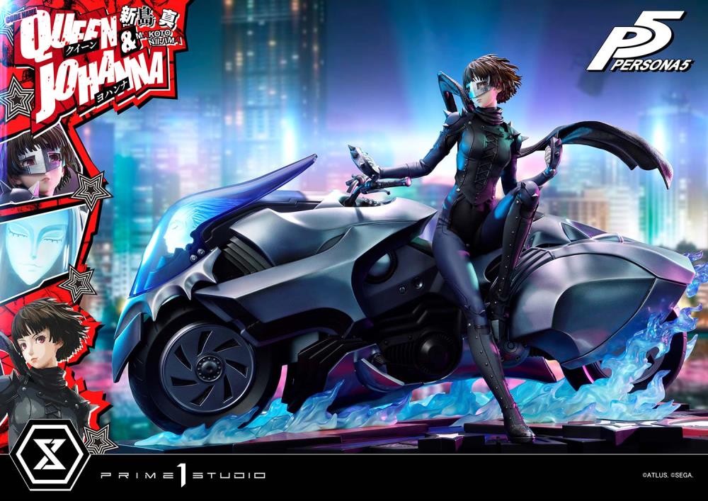 Persona 5 Premium Masterline Makoto Niijima "Queen" & Johanna 1/4 Scale Limited Edition Statue (With Bonus) Gallery Image 12