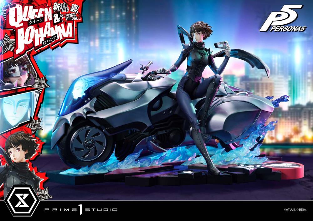Persona 5 Premium Masterline Makoto Niijima "Queen" & Johanna 1/4 Scale Limited Edition Statue (With Bonus) Gallery Image 10