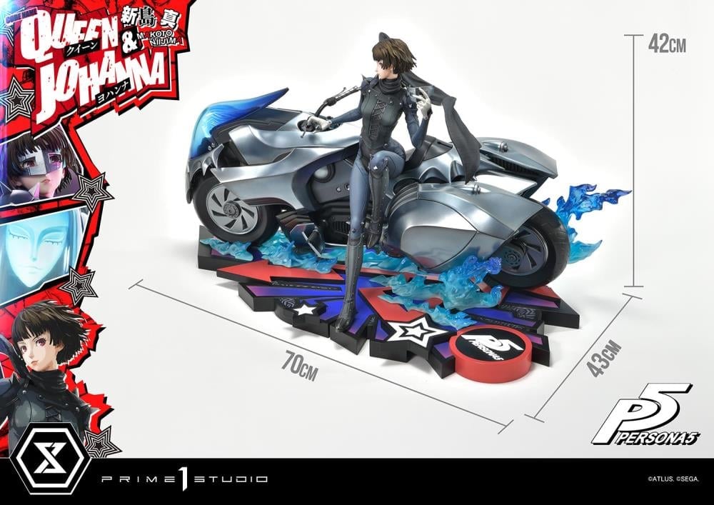 Persona 5 Premium Masterline Makoto Niijima "Queen" & Johanna 1/4 Scale Limited Edition Statue (With Bonus) Gallery Image 54