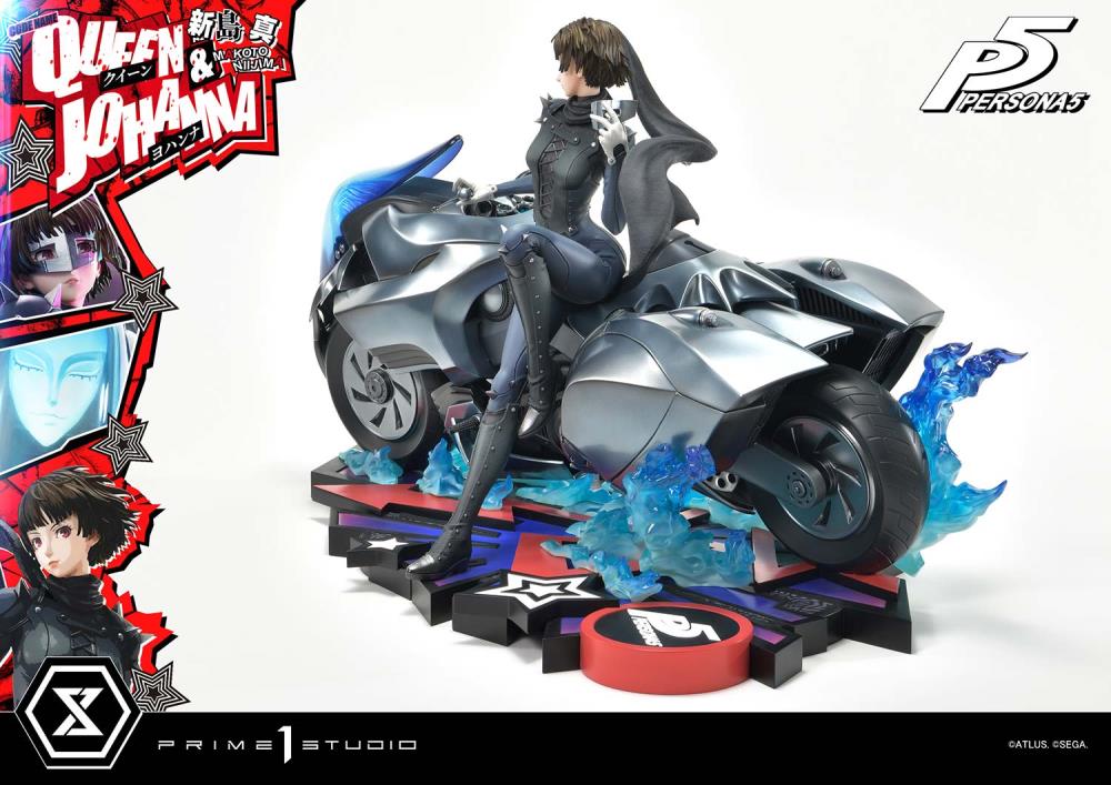 Persona 5 Premium Masterline Makoto Niijima "Queen" & Johanna 1/4 Scale Limited Edition Statue (With Bonus) Gallery Image 22