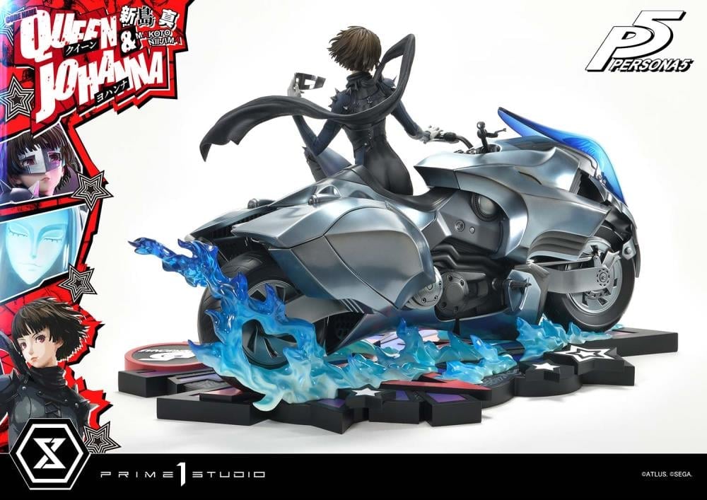 Persona 5 Premium Masterline Makoto Niijima "Queen" & Johanna 1/4 Scale Limited Edition Statue (With Bonus) Gallery Image 23