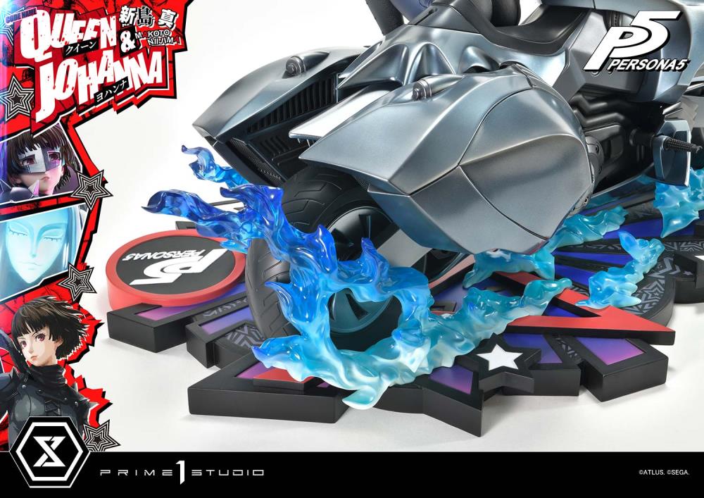 Persona 5 Premium Masterline Makoto Niijima "Queen" & Johanna 1/4 Scale Limited Edition Statue (With Bonus) Gallery Image 50