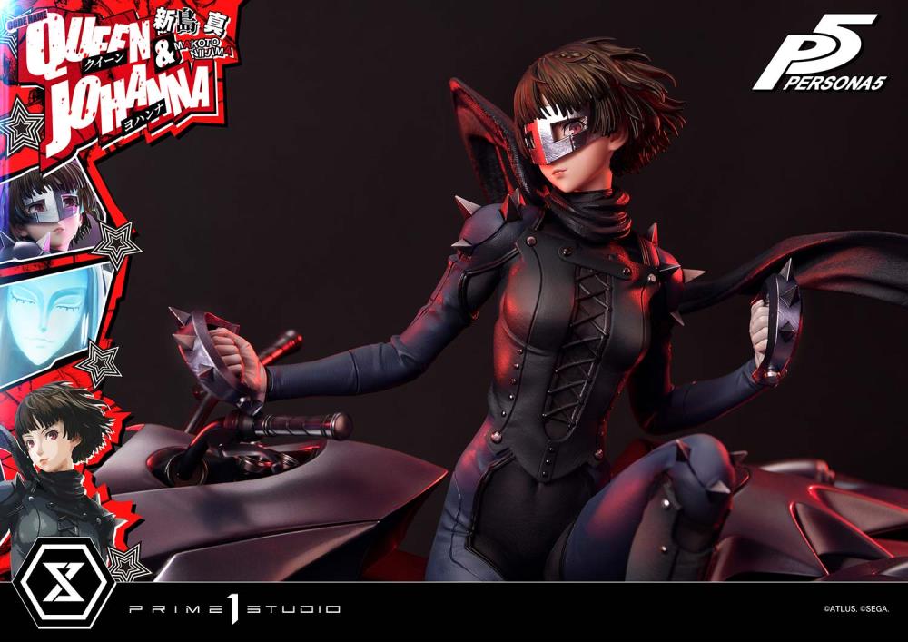 Persona 5 Premium Masterline Makoto Niijima "Queen" & Johanna 1/4 Scale Limited Edition Statue (With Bonus) Gallery Image 61
