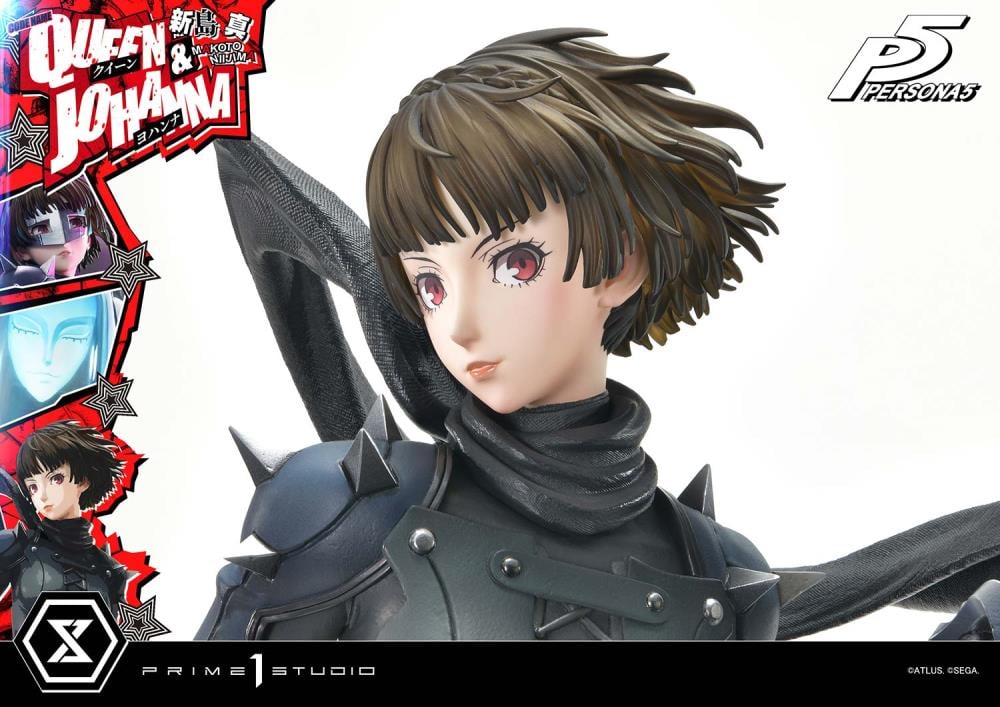 Persona 5 Premium Masterline Makoto Niijima "Queen" & Johanna 1/4 Scale Limited Edition Statue (With Bonus) Gallery Image 30