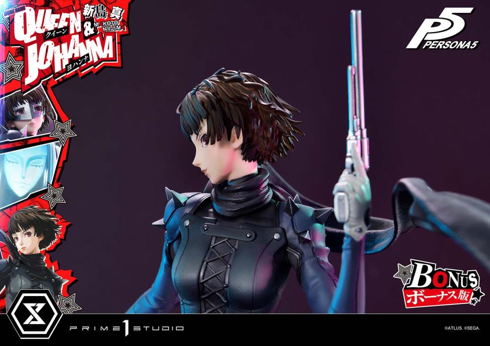 Persona 5 Premium Masterline Makoto Niijima "Queen" & Johanna 1/4 Scale Limited Edition Statue (With Bonus) Gallery Image 56