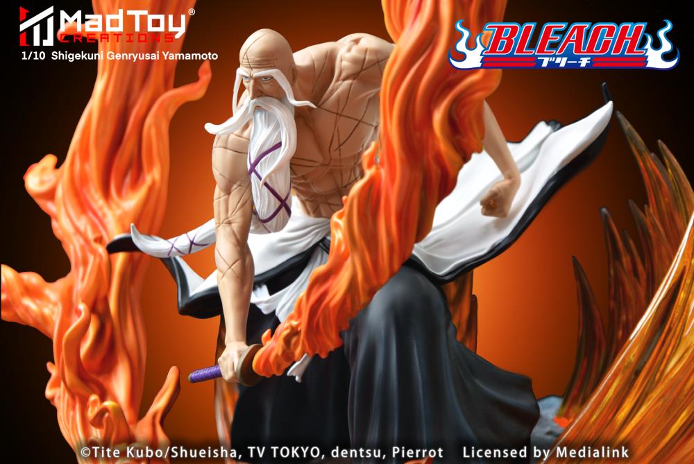Bleach Genryusai Shigekuni Yamamoto 1/10 Scale Limited Edition Statue