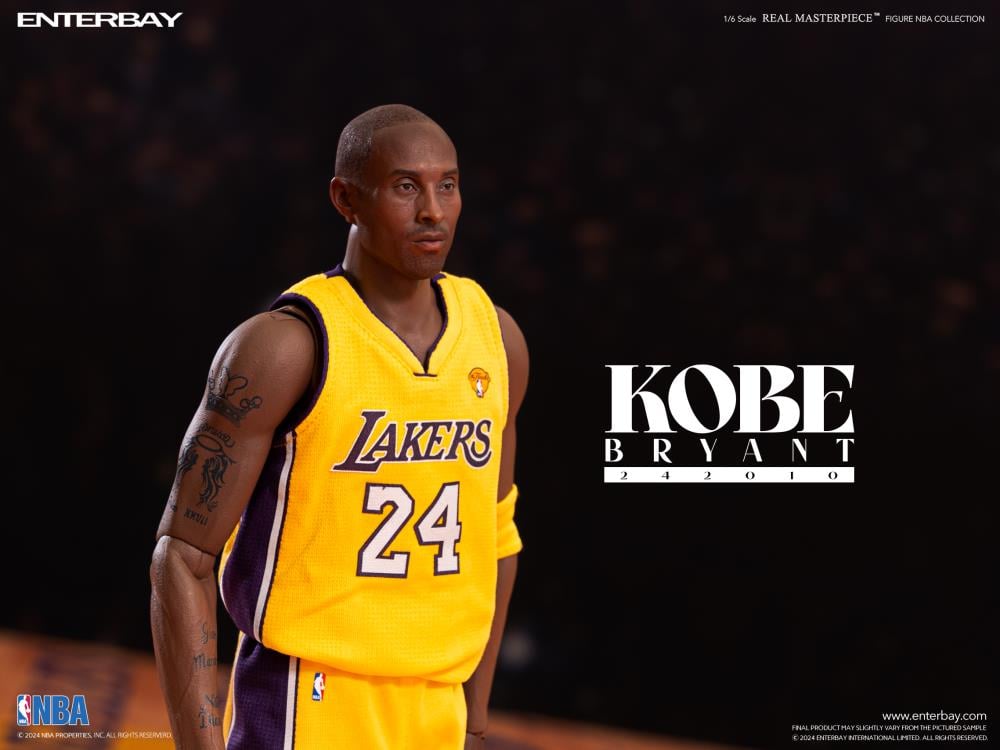 NBA Real Masterpiece Kobe Bryant (2010 Champion) 1/6 Scale Limited Edition Figure Gallery Image 7