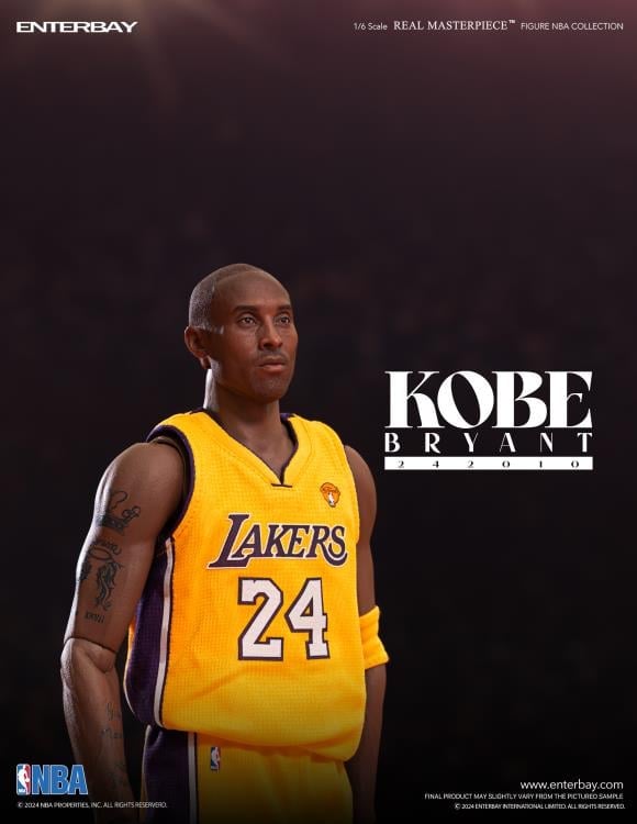 NBA Real Masterpiece Kobe Bryant (2010 Champion) 1/6 Scale Limited Edition Figure Gallery Image 3