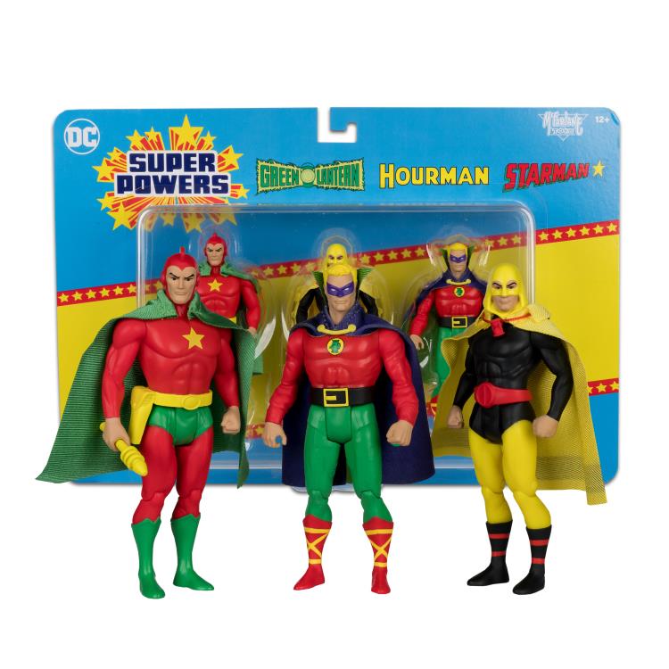 DC Comics DC Super Powers Green Lantern, Hourman, & Starman Action Figure Three-Pack Gallery Image 10