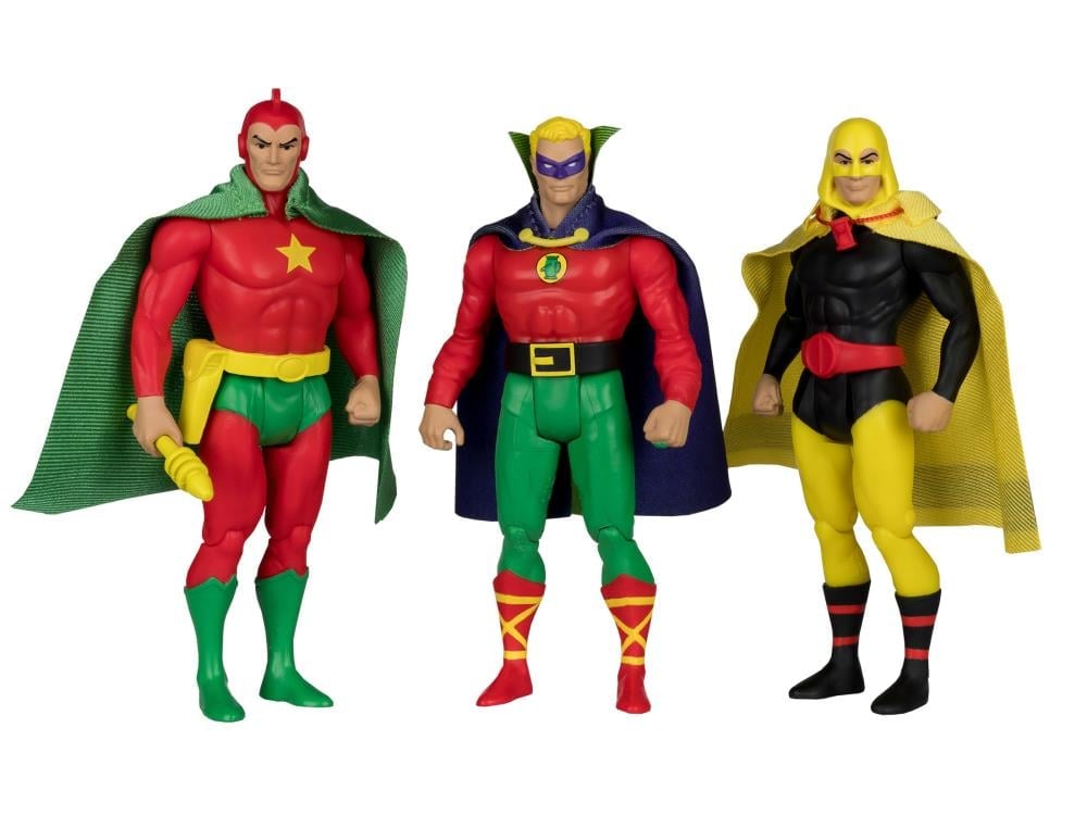 DC Comics DC Super Powers Green Lantern, Hourman, & Starman Action Figure Three-Pack Gallery Image 3