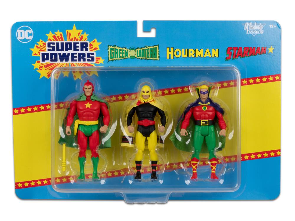 DC Comics DC Super Powers Green Lantern, Hourman, & Starman Action Figure Three-Pack Gallery Image 11