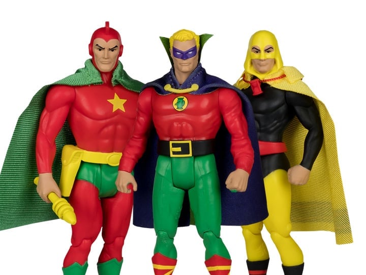 DC Comics DC Super Powers Green Lantern, Hourman, & Starman Action Figure Three-Pack Gallery Image 1