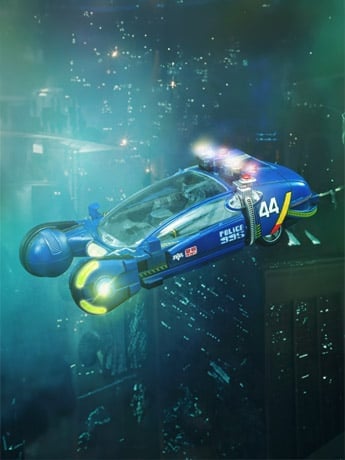 Blade Runner 2049 Deckard's Police Spinner Gallery Image 2