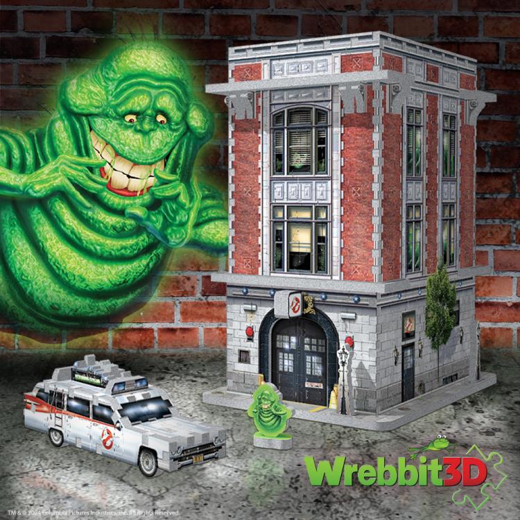 Ghostbusters Firehouse Headquarters 500-Piece 3D Puzzle Gallery Image 7
