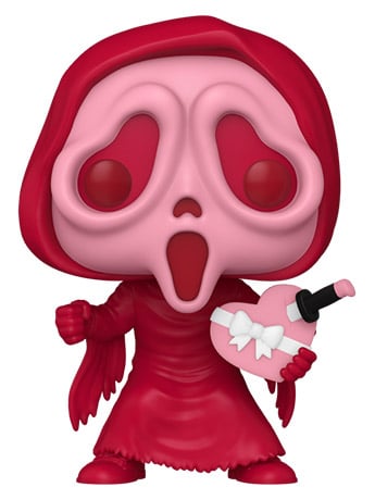 Ghost Face Valentines Pop! Movies #1725 Ghost Face with Heart Box Gallery Image 2