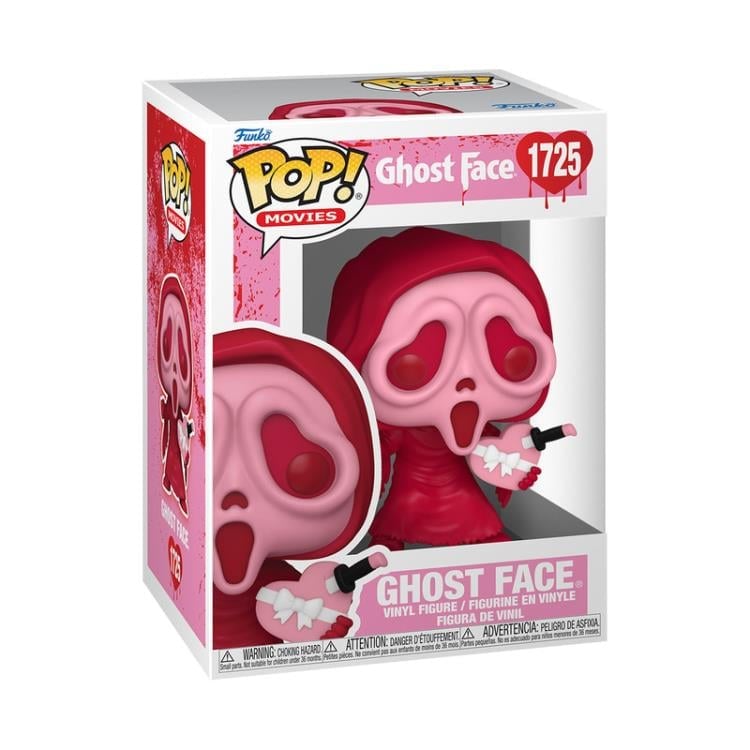 Ghost Face Valentines Pop! Movies #1725 Ghost Face with Heart Box Gallery Image 4