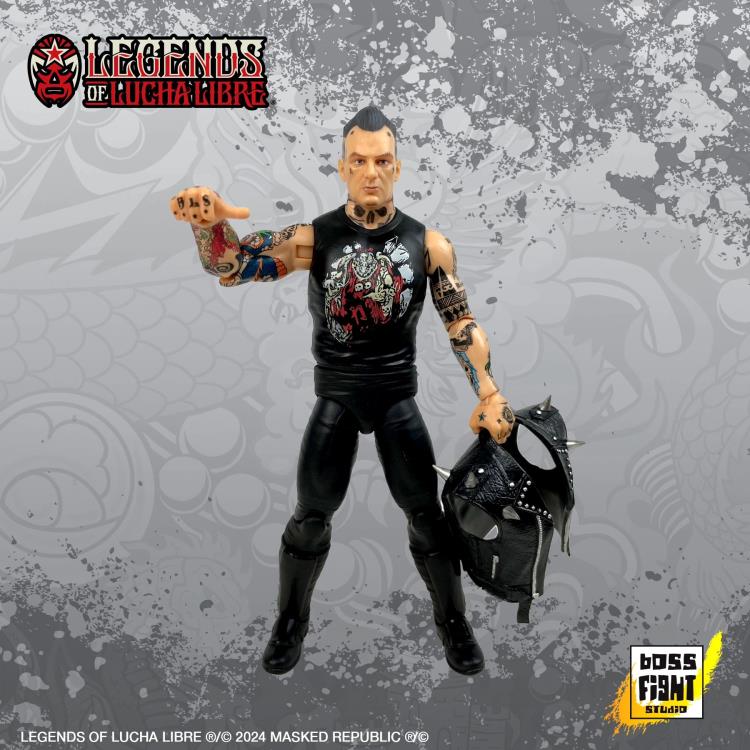 Legends of Lucha Libre Vampiro (Coffin Box) Limited Edition Premium Collector Figure Gallery Image 5