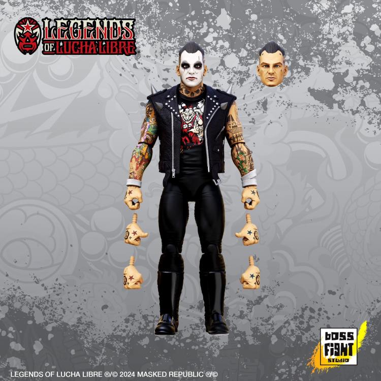 Legends of Lucha Libre Vampiro (Coffin Box) Limited Edition Premium Collector Figure Gallery Image 7