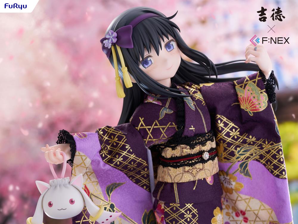 Puella Magi Madoka Magica The Movie -Rebellion- Homura Akemi (Japanese Doll Ver.) 1/4 Scale Figure Gallery Image 6
