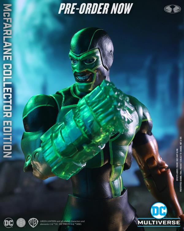 DC Comics DC Multiverse Collector Edition Green Lantern (Simon Baz) Action Figure Gallery Image 6