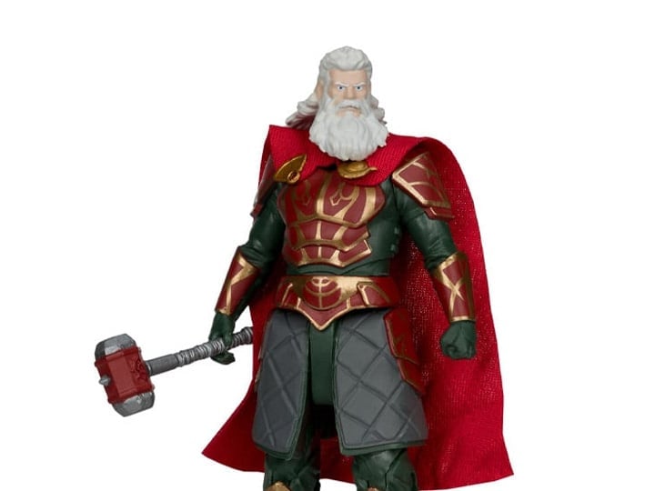 The Lord of the Rings: The War of the Rohirrim 4" Helm Hammerhand Action Figure (Snow Troll Build-a-Figure) Gallery Image 1