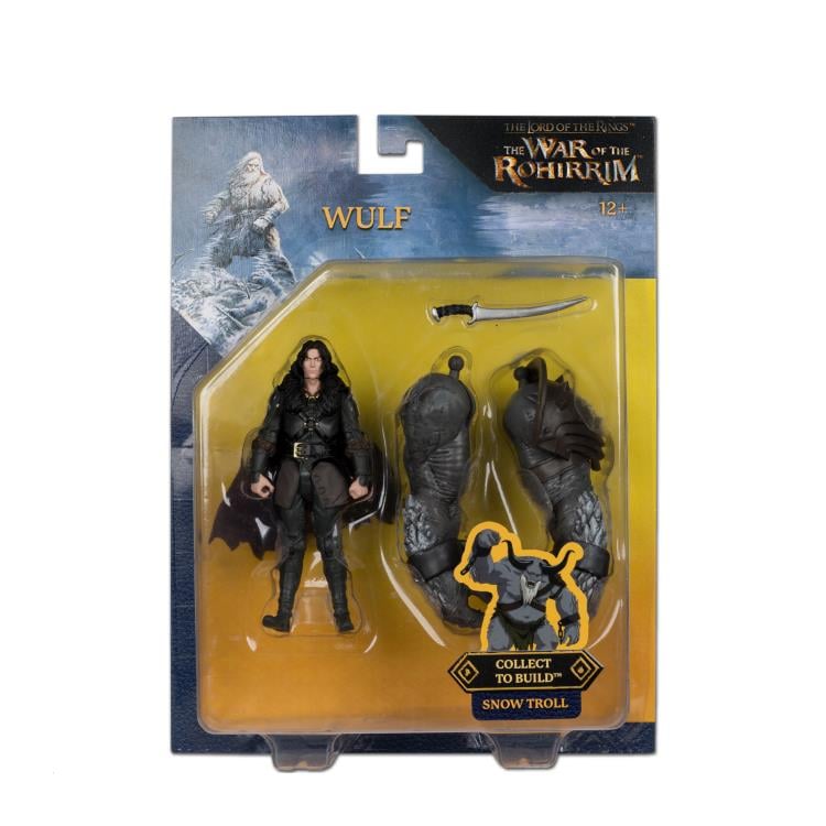 The Lord of the Rings: The War of the Rohirrim 4" Wulf Action Figure (Snow Troll Build-a-Figure) Gallery Image 8