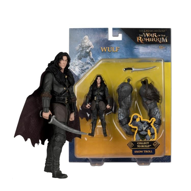 The Lord of the Rings: The War of the Rohirrim 4" Wulf Action Figure (Snow Troll Build-a-Figure) Gallery Image 7