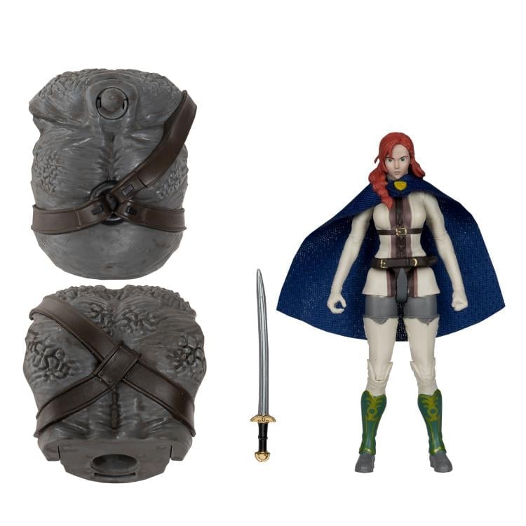 The Lord of the Rings: The War of the Rohirrim 4" Hera Action Figure (Snow Troll Build-a-Figure) Gallery Image 6