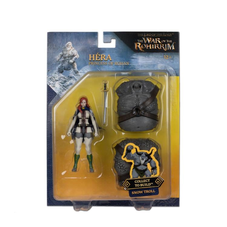 The Lord of the Rings: The War of the Rohirrim 4" Hera Action Figure (Snow Troll Build-a-Figure) Gallery Image 8