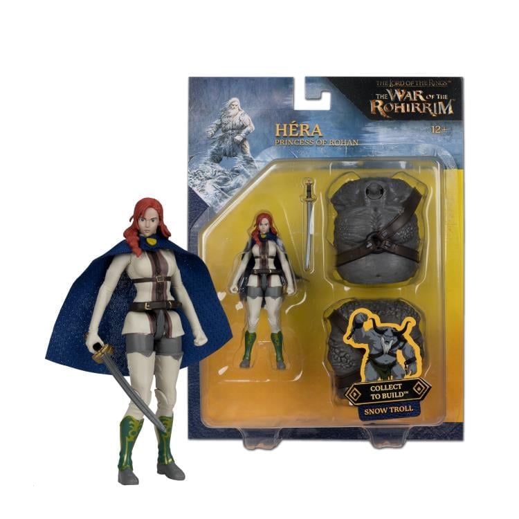 The Lord of the Rings: The War of the Rohirrim 4" Hera Action Figure (Snow Troll Build-a-Figure) Gallery Image 7