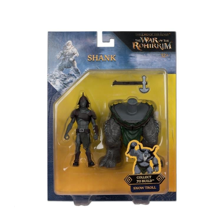 The Lord of the Rings: The War of the Rohirrim 4" Shank Action Figure (Snow Troll Build-a-Figure) Gallery Image 8