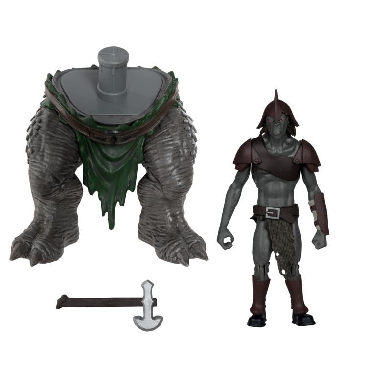 The Lord of the Rings: The War of the Rohirrim 4" Shank Action Figure (Snow Troll Build-a-Figure) Gallery Image 6