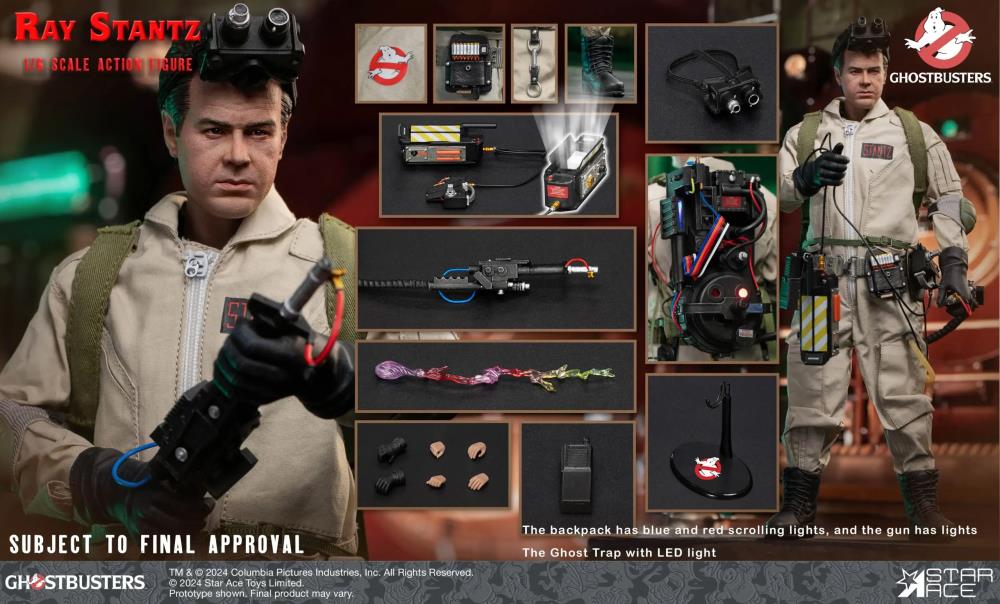 Ghostbusters (1984) Ray Stantz 1/6 Scale Figure Gallery Image 10