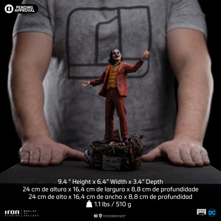 Joker Arthur Fleck (Joker) 1/10 Art Scale Limited Edition Statue Gallery Image 8