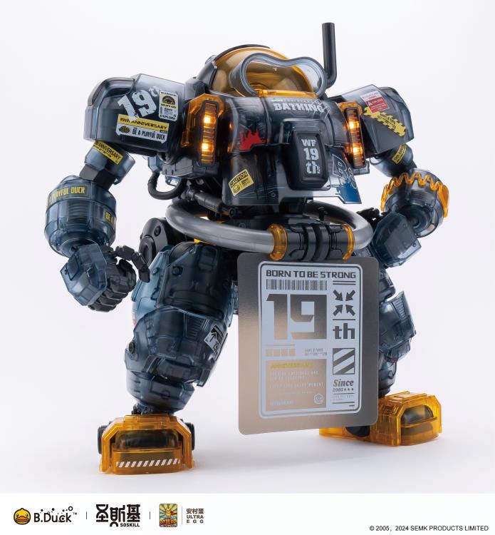 Trendy Machinery 19th Anniversary B.Duck & Spa Duck (Black Samurai Ver.) Limited Edition Model Kit Gallery Image 4