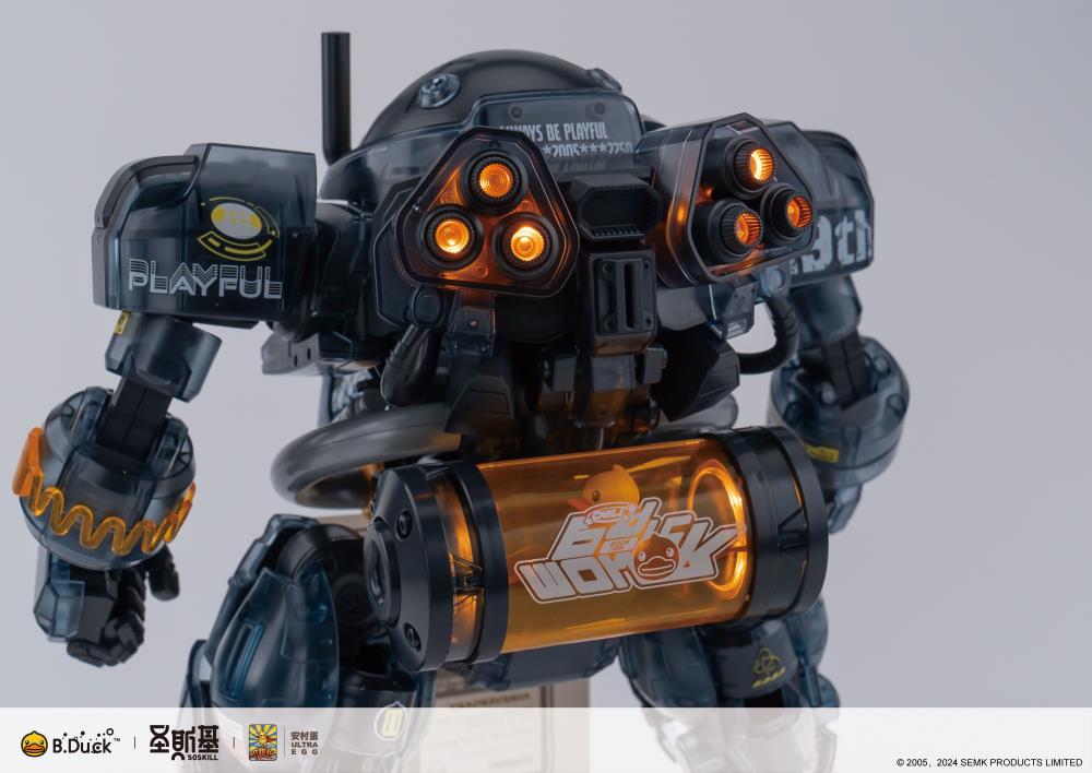 Trendy Machinery 19th Anniversary B.Duck & Spa Duck (Black Samurai Ver.) Limited Edition Model Kit Gallery Image 14