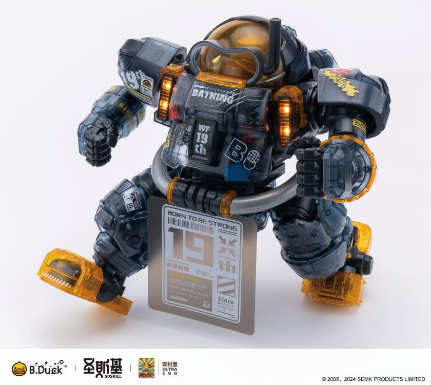 Trendy Machinery 19th Anniversary B.Duck & Spa Duck (Black Samurai Ver.) Limited Edition Model Kit Gallery Image 8