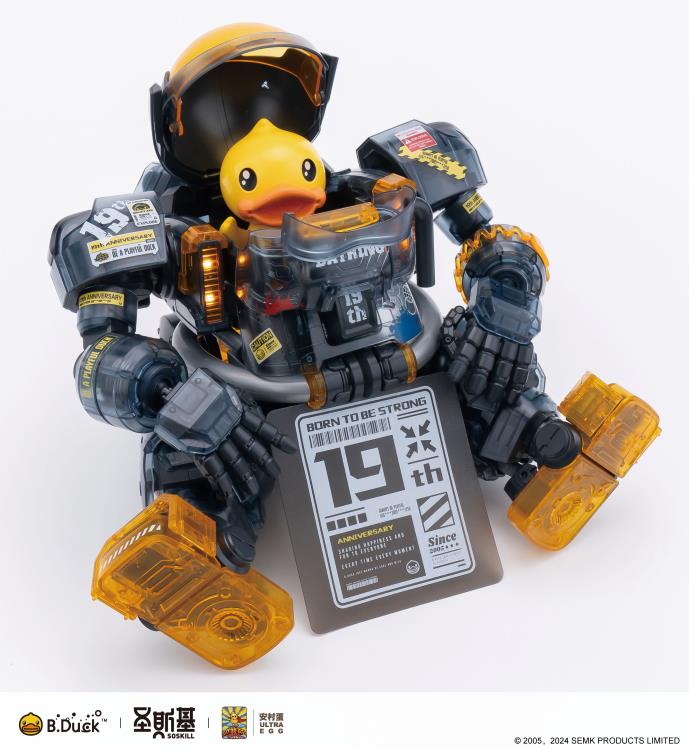 Trendy Machinery 19th Anniversary B.Duck & Spa Duck (Black Samurai Ver.) Limited Edition Model Kit Gallery Image 6