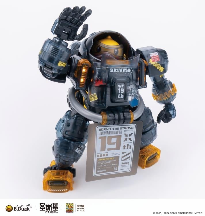 Trendy Machinery 19th Anniversary B.Duck & Spa Duck (Black Samurai Ver.) Limited Edition Model Kit Gallery Image 10